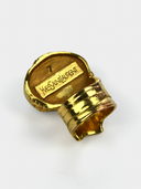 Saint Laurent YSL • Arty Turquoise Cabochon Ring