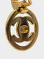 Chanel - CC Turnlock Gold Earrings