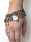 Dolce & Gabbana • Silver & Gold Coin Charm Bracelet