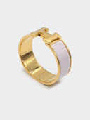 Hermès • Clic Clac H Bracelet Rose Nymph