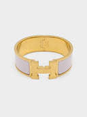 Hermès • Clic Clac H Bracelet Rose Nymph