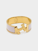 Hermès • Clic Clac H Bracelet Rose Nymph