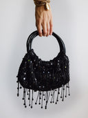 Simkhai • Ellerie Embellished Mini Tote Bag Black