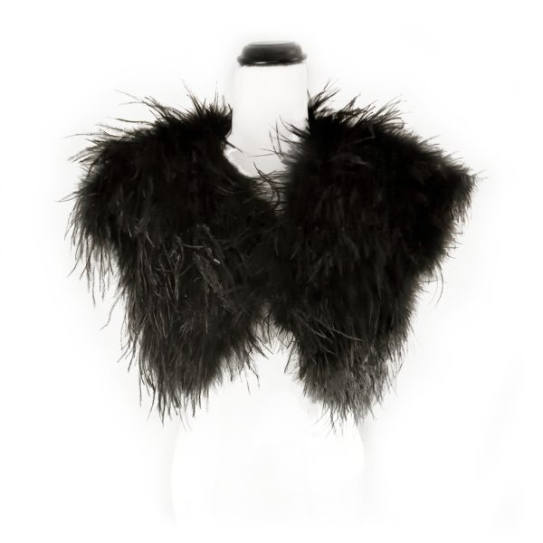 Bubish Luxe Berlin feathered Bolero