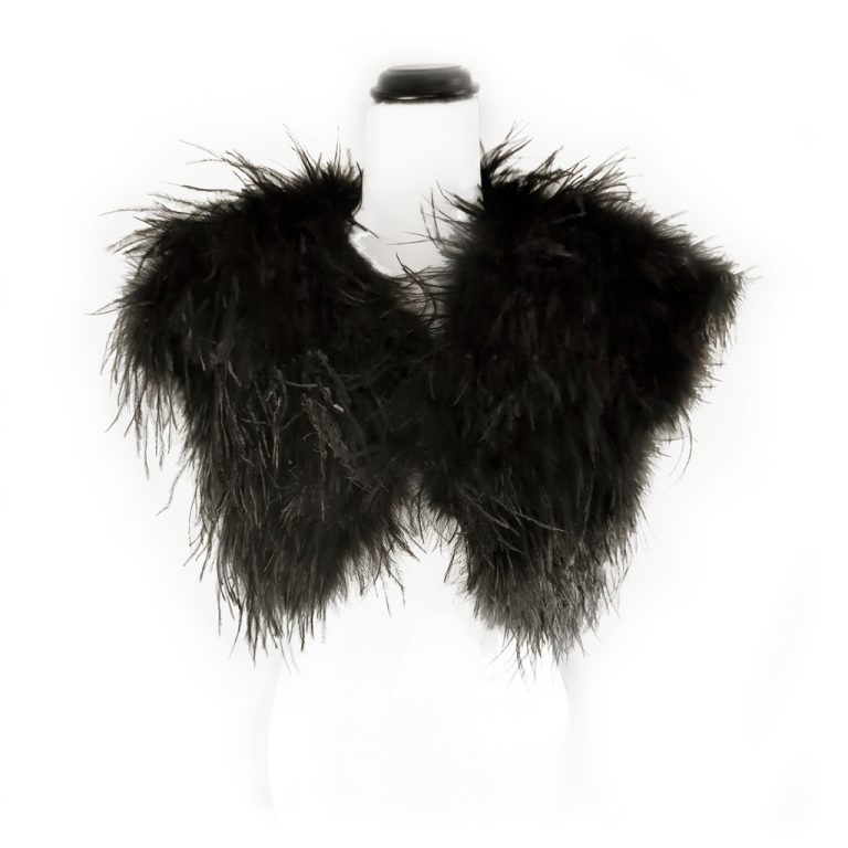 Bubish Luxe - Berlin Feathered Bolero | All The Dresses