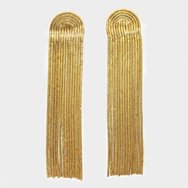 Celeste Starre Discos Nights Earrings Gold