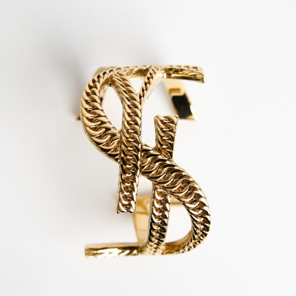 YSL Monogram Gold Cuff