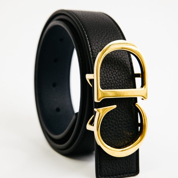 Christian Dior Monogram Leather Belt