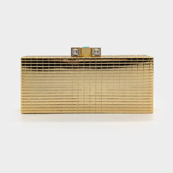 RODO Gold Tile Vintage Clutch